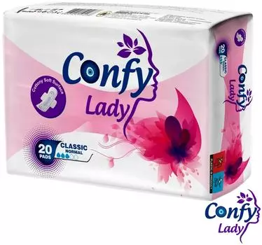 Прокладки Confy Lady Classic Normal 20штс доставкой!