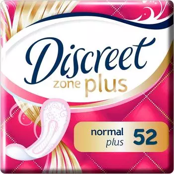 Прокладки Discreet Normal Plus Trio ежедневные 52шт