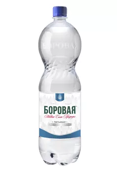 Вода мин Боровая питьевая природная негаз, 1,5 л, пэт бут