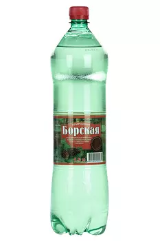 Вода мин Борская, 1,5 л, пластик газ