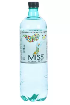 Вода мин MISS Mineral Detox, 1 л, пэт