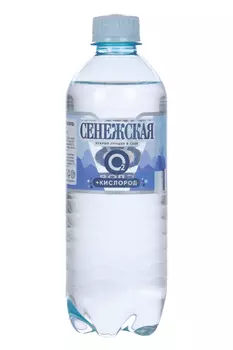 Вода мин Сенежская+Кислород газ, 0,5 л, пэт