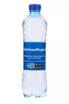 Вода питьевая Аптеки плюс б/газа, 0,5 л