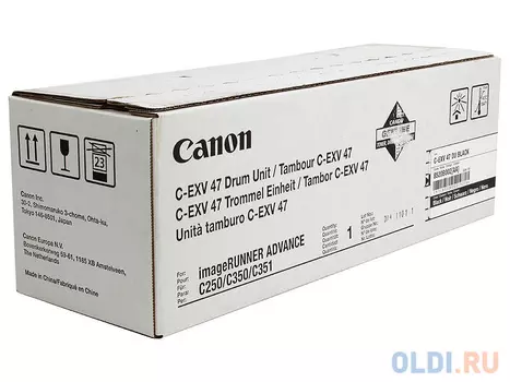 Фотобарабан Canon C-EXV47Bk для iR C1325iF/1335iF. Чёрный.