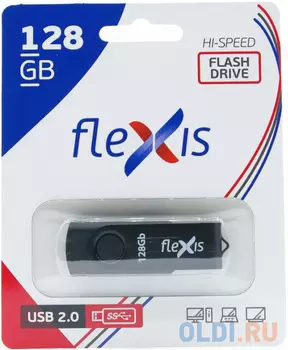 Флешка 128Gb Flexis RB-103 USB 2.0 черный
