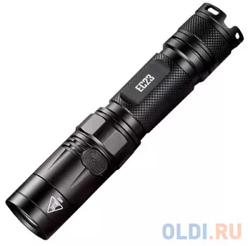 Фонарь ручной Nitecore EC23 черный лам.:светодиод. 18650x1 (16981)