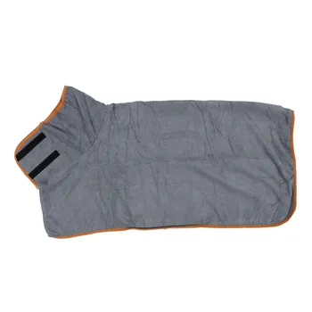 Large Dog Bathrobe Quick Absorption Dog Towel Comfortable Pet Bath Robe for Bathing Swimming Gray XL XL зелёный