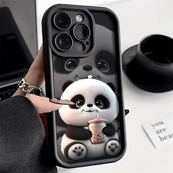 Чехол для телефона iPhone 11 13 12 14 15 16 Pro Max 7 8 Plus XR XS Max Samsung A55 S24 S23 A02S Redmi 9 13C 9A 10 A3 OPPO A15S A16 A17 A18 A38 A53 A54 A31 Xiaomi 11 Lite 4G кофейный