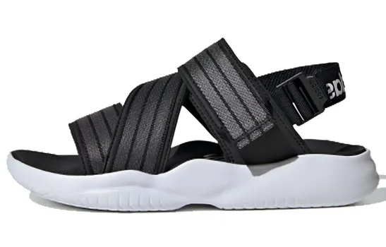 Пляжные сандалии женские черные/серые/белые Adidas