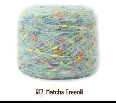 Пряжа Starry Mohair Candy Dot Medium для вязания крючком шарфов