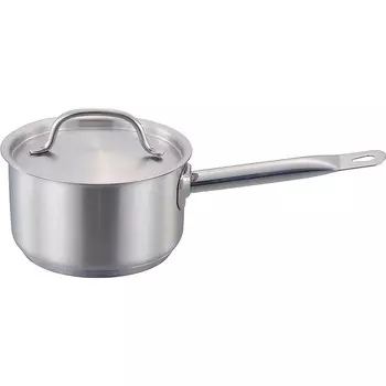 Сотейник с крышкой Indokor Professional ZX-SP-16003 2,4л 16х12см нержавеющая сталь