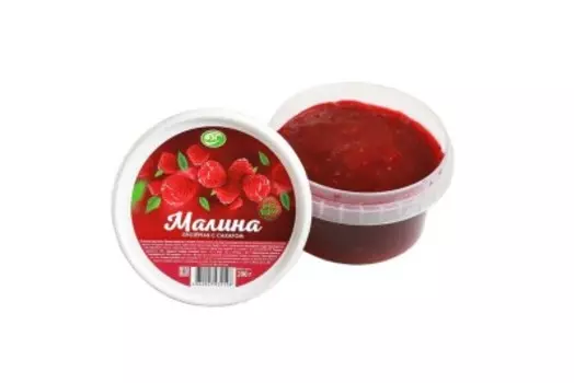 Малина протертая с сахаром 200 г ферэльгам