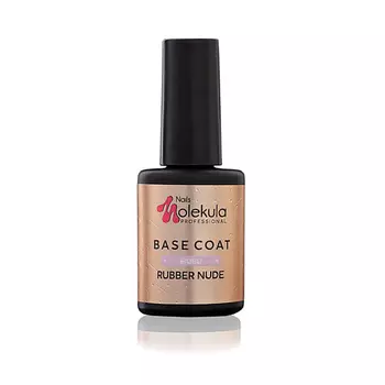 NAILS MOLEKULA PROFESSIONAL Базовое камуфлирующее покрытие Base Coat Rubber Nude Hued