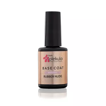NAILS MOLEKULA PROFESSIONAL Базовое камуфлирующее покрытие Base Coat Rubber Nude Natural