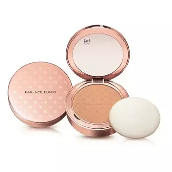 NAJ OLEARI Матирующая компактная пудра SKIN CARESS PRESSED POWDER