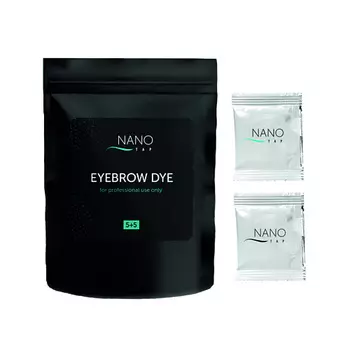 NANO TAP LUCAS Краска для бровей в саше 5+5 NanoTap