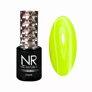 NAIL REPUBLIC Гель-лак, Скарлет неон