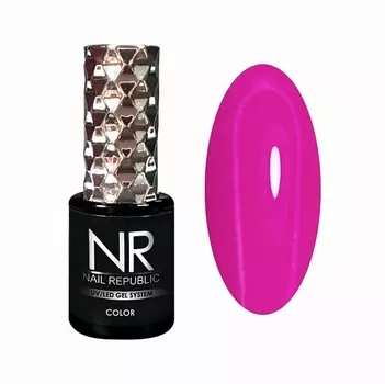 NAIL REPUBLIC Гель-лак, Скарлет неон