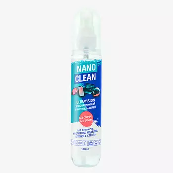NANOCLEAN ULTRAVISION инновационный очиститель-спрей для оптики и экранов 100.0