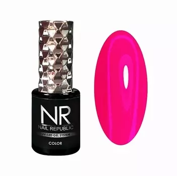 NAIL REPUBLIC Гель-лак, Скарлет неон