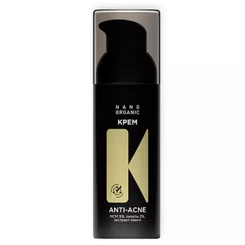 NANOORGANIC Крем для лица Anti-Acne для проблемной кожи против воспалений 50.0