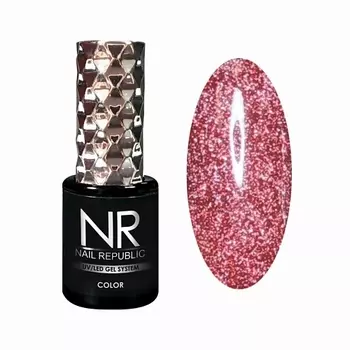 NAIL REPUBLIC Гель-лак светоотражающий NR Flash