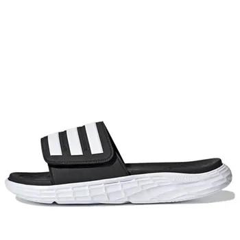 Кроссовки duramo sl slides 'black white' Adidas, черный