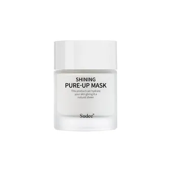 Sudee SHINING PURE-UP MASK/Компактная маска для лица/УСПОКАИВАЮЩАЯ ОЧИЩАЮЩАЯ МАСКА 52 мл, Осветляющая, Увлажняющая, Корейская косметика, Kbeauty, образец SOOTHING CLEAN MASK