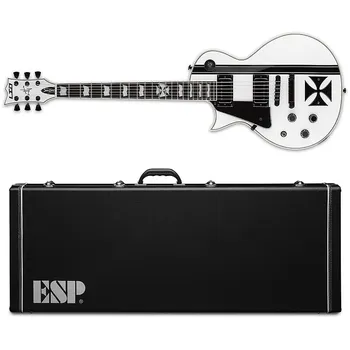 Электрогитара ESP LTD James Hetfield Iron Cross Left Handed SW Snow White NEW with ESP CASE!