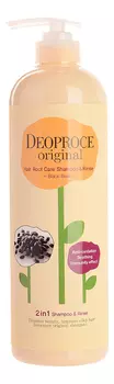 Шампунь-бальзам для волос с экстрактом бобов Original Hair Root Care 2 in 1 Shampoo Black Bean 1000мл