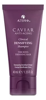 Шампунь-детокс для волос с экстрактом красного клевера Caviar Anti-Aging Clinical Densifying Shampoo: Шампунь-детокс 40мл