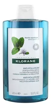 Шампунь-детокс для волос с экстрактом водной мяты Anti-Pollution Shampooing Detox Menthe Aquatique: Шампунь 400мл