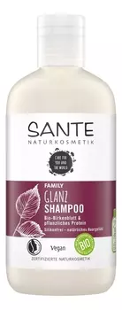 Шампунь для блеска волос Family Glanz Shampoo Bio-Birkenblatt &amp; Pflanzliches Protein: Шампунь 250мл