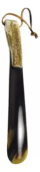Рожок для обуви с деревянной ручкой Shoe Horn 10" 1-10 (рог, 26см)