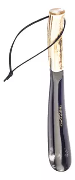 Рожок для обуви с кожаной подвеской Shoe Horn 12" 1-12 (рог, 30,5см)