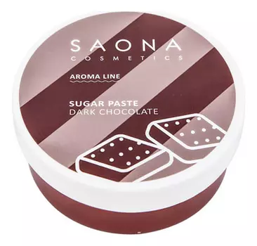 Сахарная паста для шугаринга Aroma Line Shugar Paste Dark Chocolate 200г (темный шоколад)