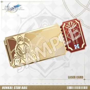 Honkai Star Rail Коллекция карточных игр Imbibitor Lunae FuXuan Kafka Реквизит для косплея Аниме Таро Карточная игра Коллекция карточек Подарки