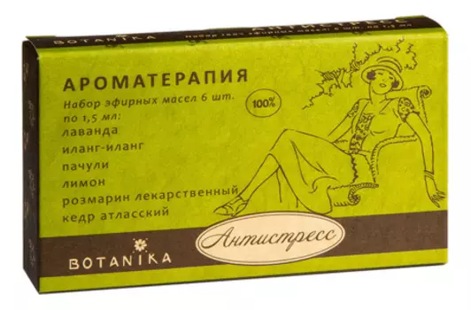 Набор эфирных масел 100% Антистресс 6*1,5мл