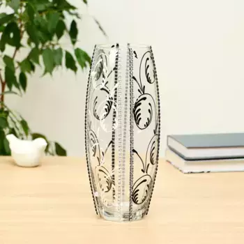 Ваза "Ажурная", Инь-ян d-7,5см; 10х26см