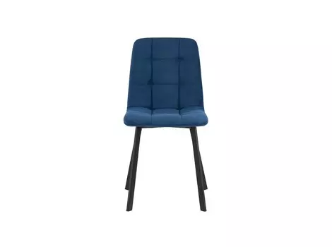 Стул oliver square (stoolgroup) синий 44x89x53 см.