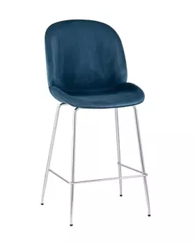Стул полубарный beetle (stoolgroup) синий 46x103x54 см.