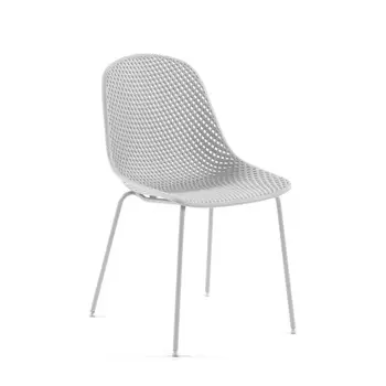 Стул quinby (la forma) белый 46x82x58 см.