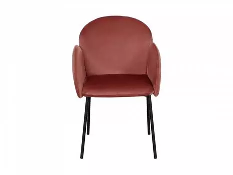 Стул с подлокотниками enzo (ogogo) красный 53x86x59 см.