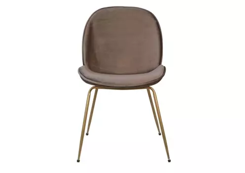 Стул scoop taupe (mak-interior) коричневый 50x85x60 см.