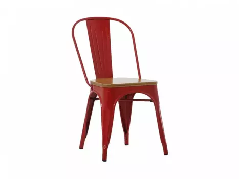 Стул stan wood (ogogo) красный 45.0x85.0x37.0 см.