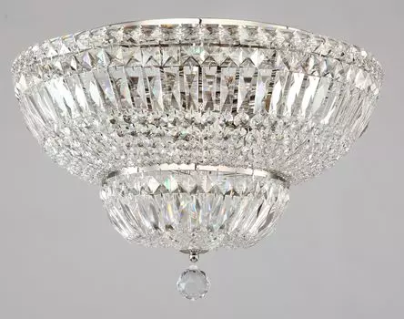 Потолочная хрустальная люстра Maytoni Basfor DIA100-CL-12-N