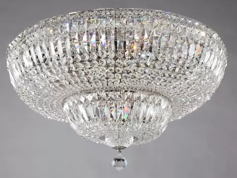 Потолочная хрустальная люстра Maytoni Basfor DIA100-CL-16-N