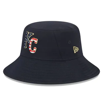 Мужская панама New Era Navy Kansas City Royals 2023 Четвертого июля