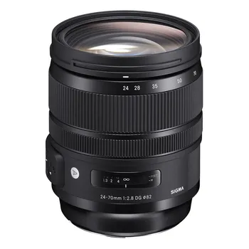 Объектив Sigma 24-70mm f/2.8 DC OS HSM Art, Sigma SA mount, черный