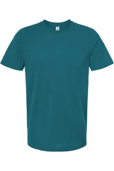 Футболка из чесаного хлопка Tultex, цвет deep teal